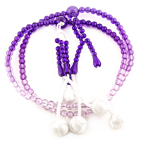 Prayer Beads Purple S11Rainbow